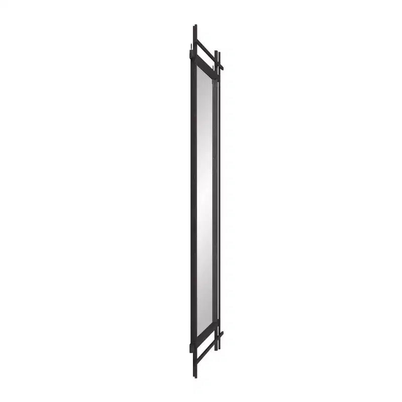Miroir mural rectangulaire 27"x38" avec cadre doré orné