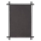 Miroir mural rectangulaire 27"x38" avec cadre doré orné