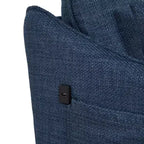 Canapé 2 places avec 2 coussins et pieds en métal – Pour salon ou bureau