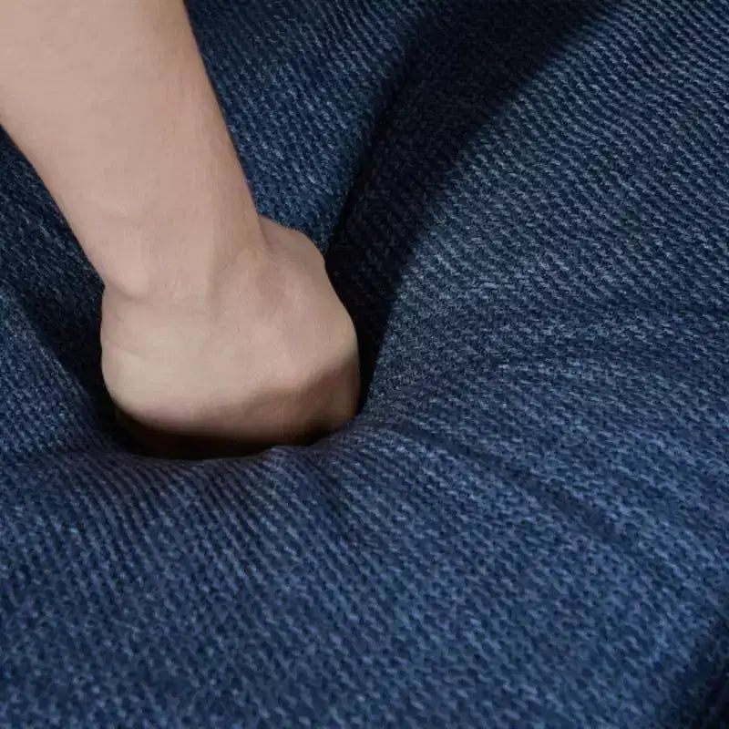Canapé 2 places avec 2 coussins et pieds en métal – Pour salon ou bureau