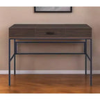 Bureau 42" marron et noir