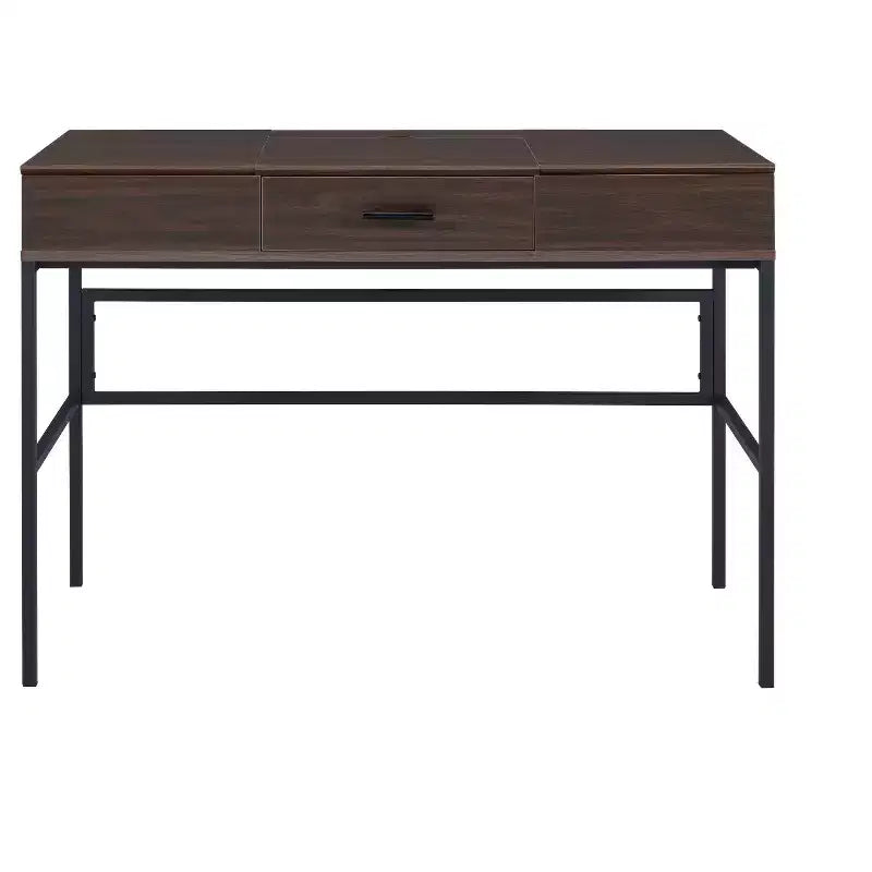 Bureau 42" marron et noir