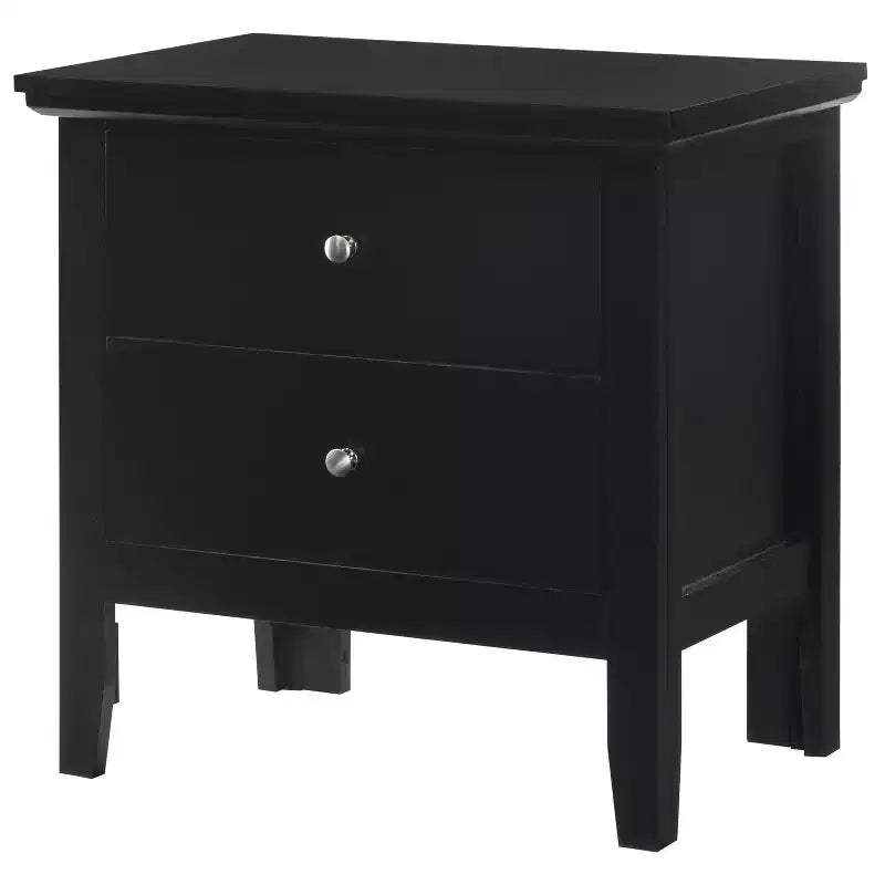 Table de Chevet Rectangle en Bois de Cerisier pour Chambre et Salon