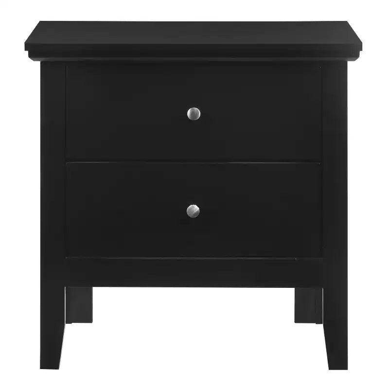 Table de Chevet Rectangle en Bois de Cerisier pour Chambre et Salon