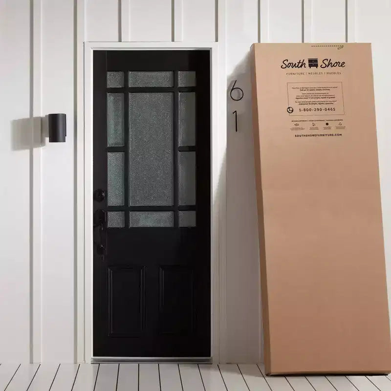 Commode à 5 tiroirs avec glissières en métal et surface stratifiée – H 123,8 cm