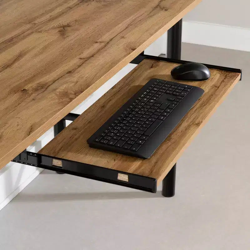 Commode à 5 tiroirs avec glissières en métal et surface stratifiée – H 123,8 cm