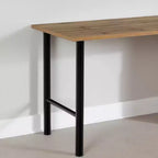 Commode à 5 tiroirs avec glissières en métal et surface stratifiée – H 123,8 cm