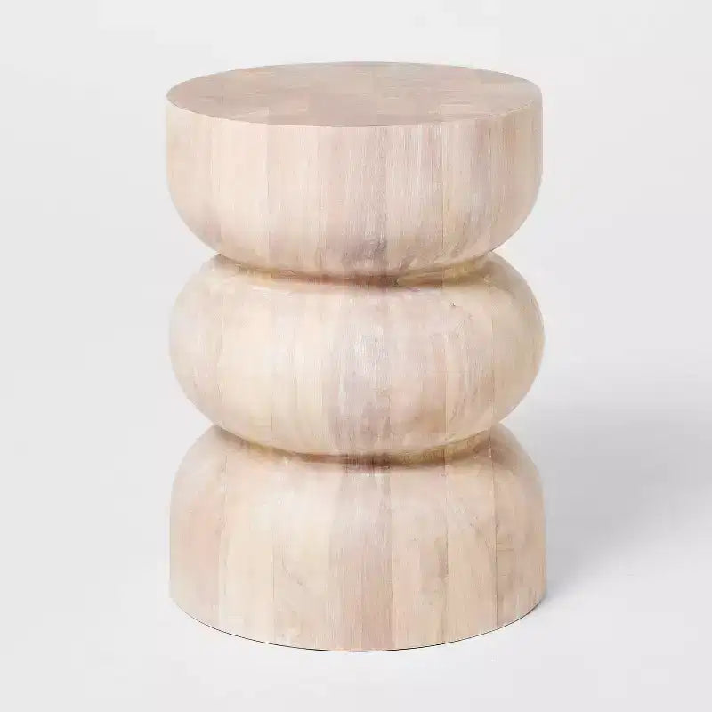 Side Table White Wash - Threshold™ designed with Studio McGee