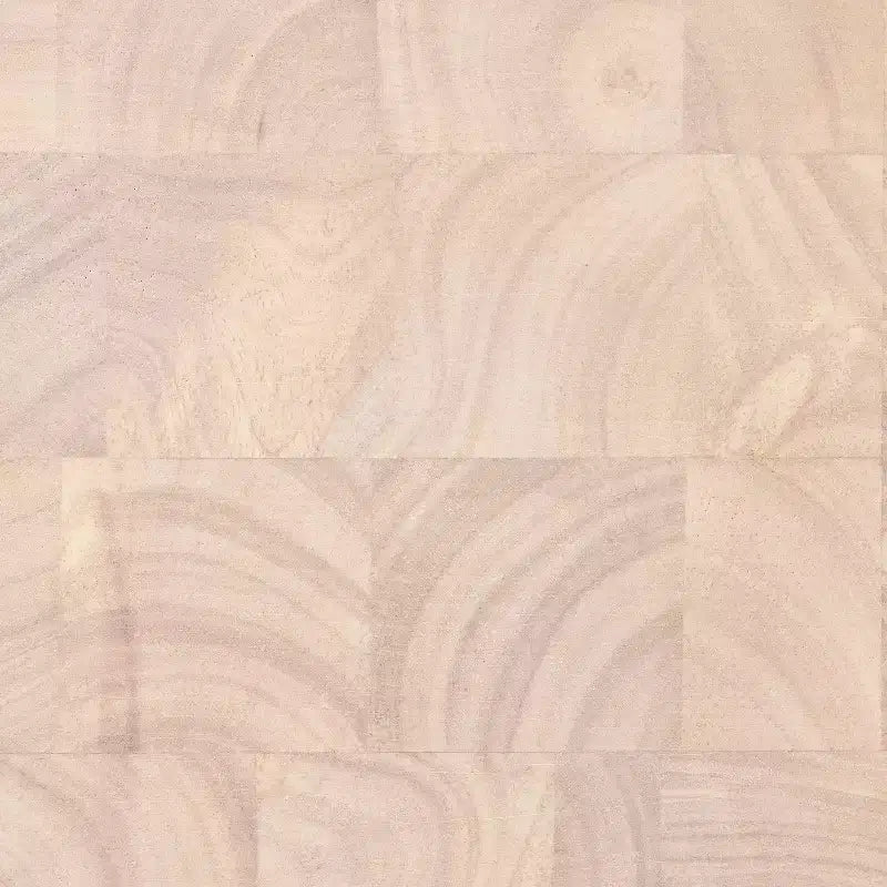 Table d'appoint blanche cérusée