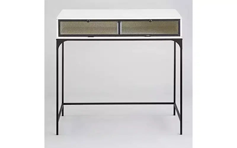 Bureau de style industriel et rustique avec rangement