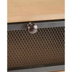 Bureau de style industriel et rustique avec rangement