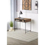 Bureau de style industriel et rustique avec rangement
