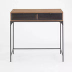 Bureau de style industriel et rustique avec rangement