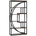 Tribesigns 5-Tier Bookshelf, 70.8 Tall Book Shelf Display Rack with 8 Open Storage Shelves