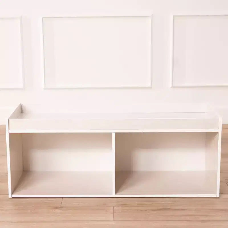 Armoire de rangement de classe double face avec dessus d'activité et miroir