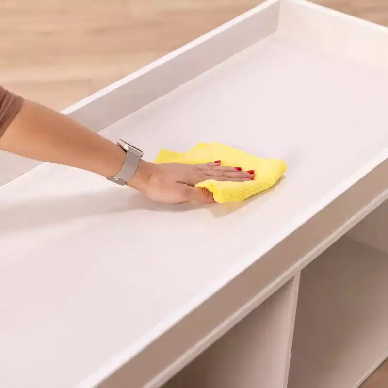 Armoire de rangement de classe double face avec dessus d'activité et miroir