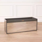 Armoire de rangement de classe double face avec dessus d'activité et miroir